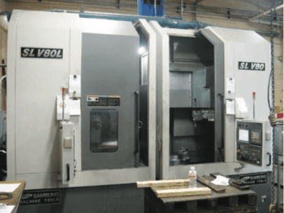 Samsung SLV80 twin spindle CNC 