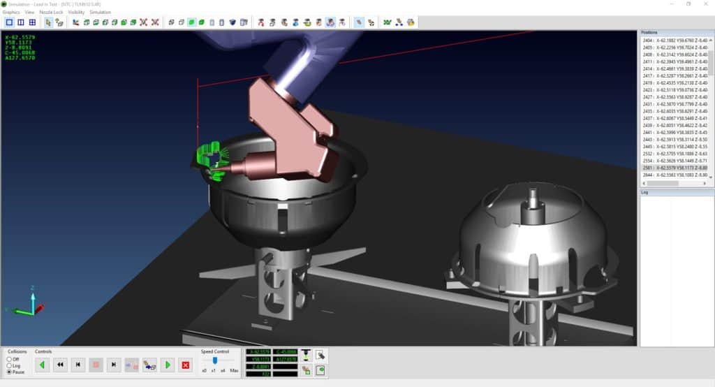 PEPS Laser Simulation