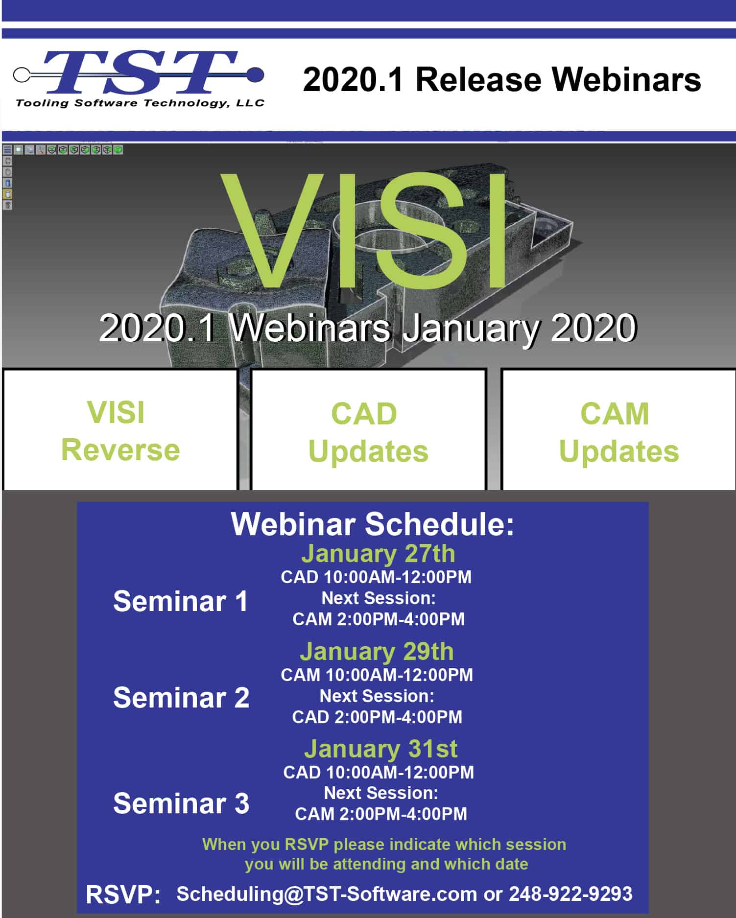 TST Software 2020.1 Webinars