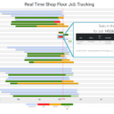 JOB TRACKING Injection mold ERP scheduling dashboard